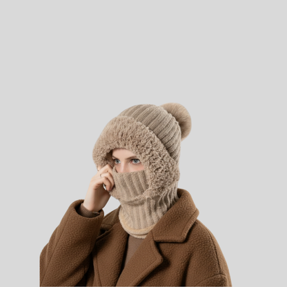 Peluş Astarlı 3’ü 1 Arada Kışlık Başlık